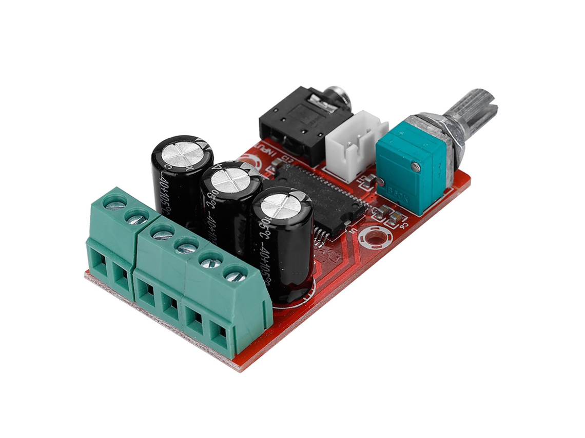 Placa Amplificadora Estéreo Digital De 2 Canais 12w X 2 Módulo Amplificador Dc5-12v