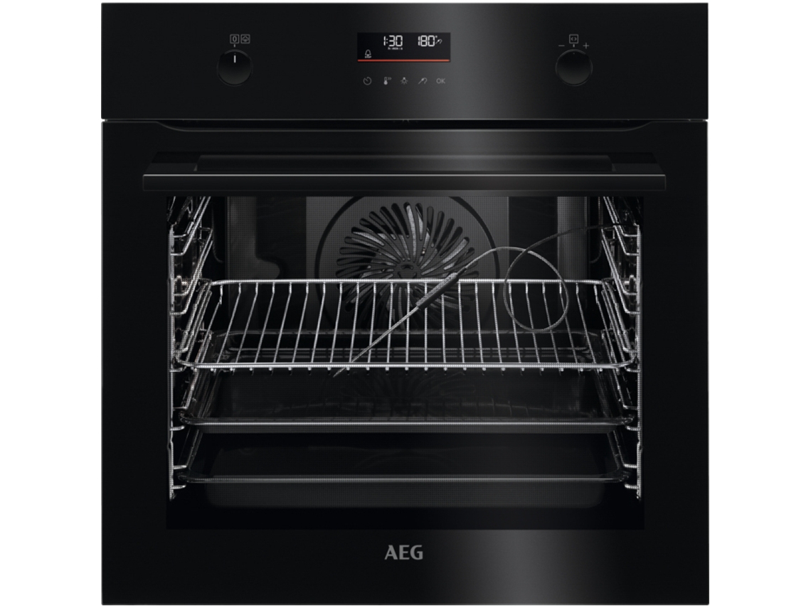 Forno AEG BPK556260B SteamBake(71 L - 59,5 cm - Pirolítico - Preto)