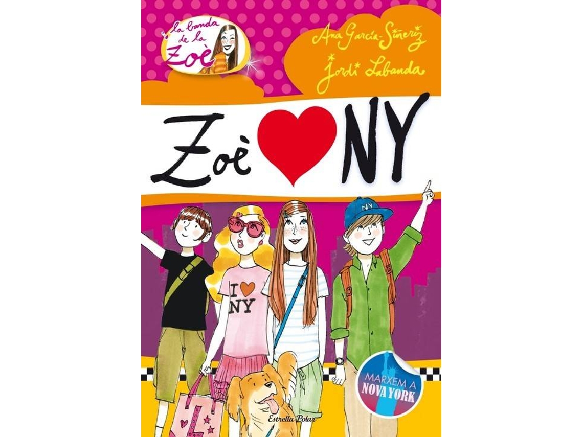 Livro Zoé Love Ny de Ana García-Siñeríz (Catalão)