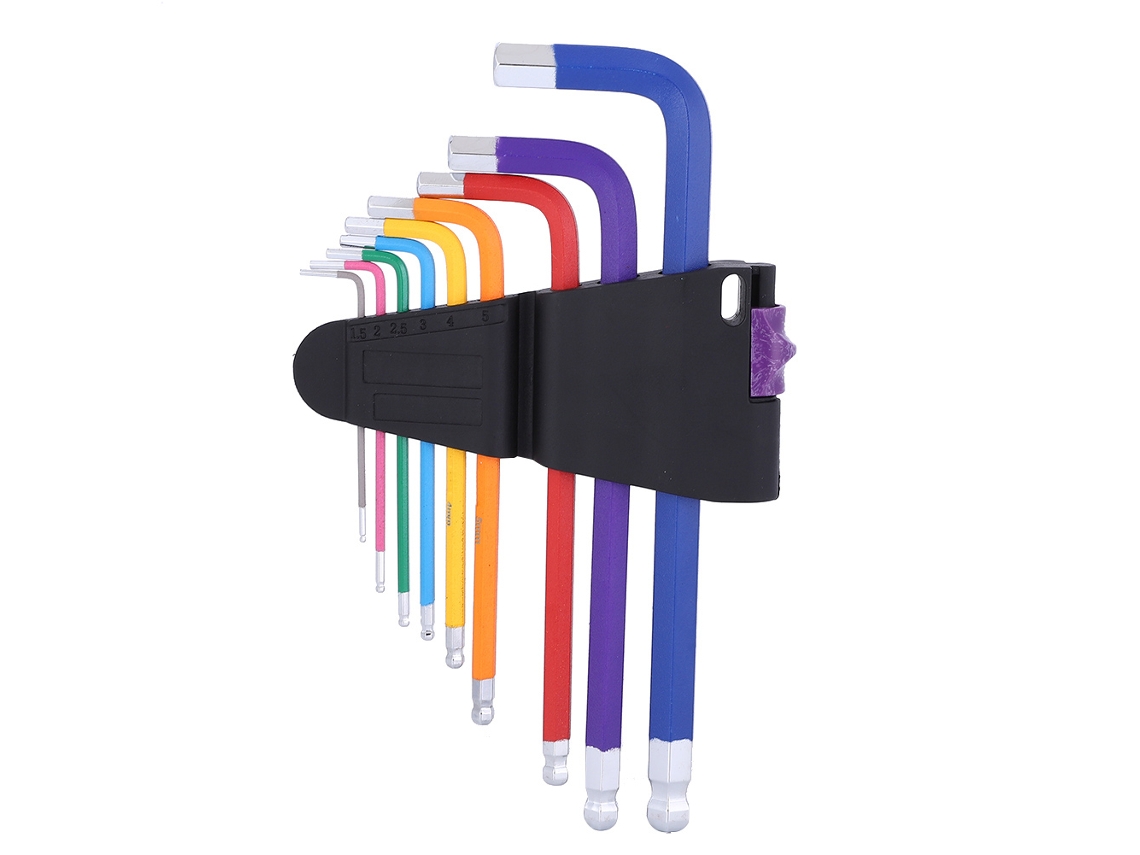 Chave De Boca Hexagonal Com 9 Peças Para Reparo Em Casa Móveis Máquinas Instrumentos Musicais