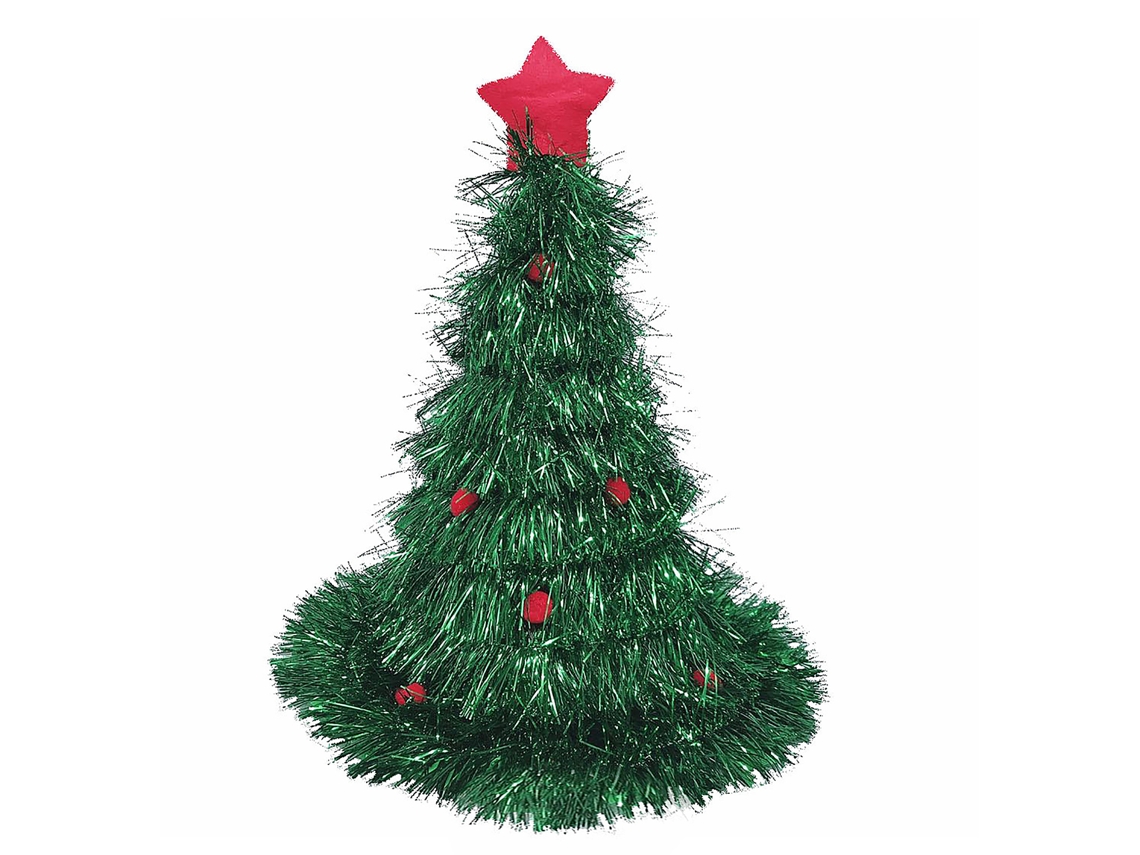 Laxiscreed Chapéu De Natal Verde Com Listras De Cebola, Pack De 2 Para Festas De Natal