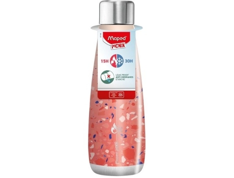 Livro Botella 500ml En Acero Inoxidable Termica Mod.terrazo De Desconocido (espanhol)
