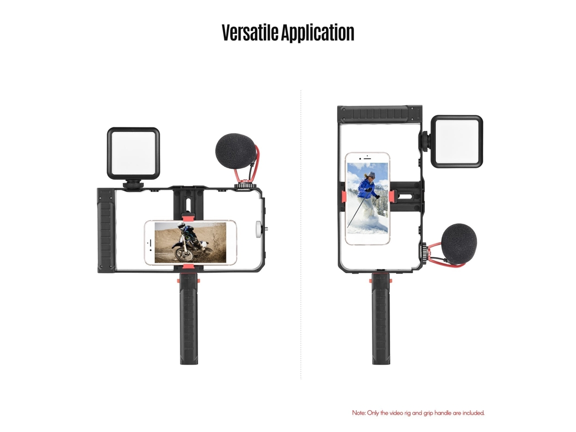 2026 estabilizador de Vídeo para Smartphone com Mango e Caixa, Compatível com Iphone e Android