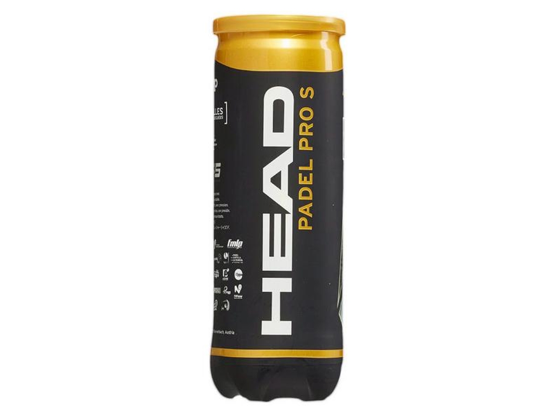 Conjunto de 3 Bolas de Padel EAD Head Pro