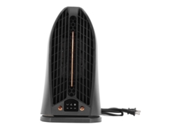 Aquecedor de Ar Elétrico Preto para Mesa e Quarto S/MARCA