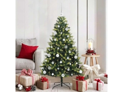 Vidaxl Árvore De Natal Artificial Com Hastes Flexíveis 150 Leds Verde