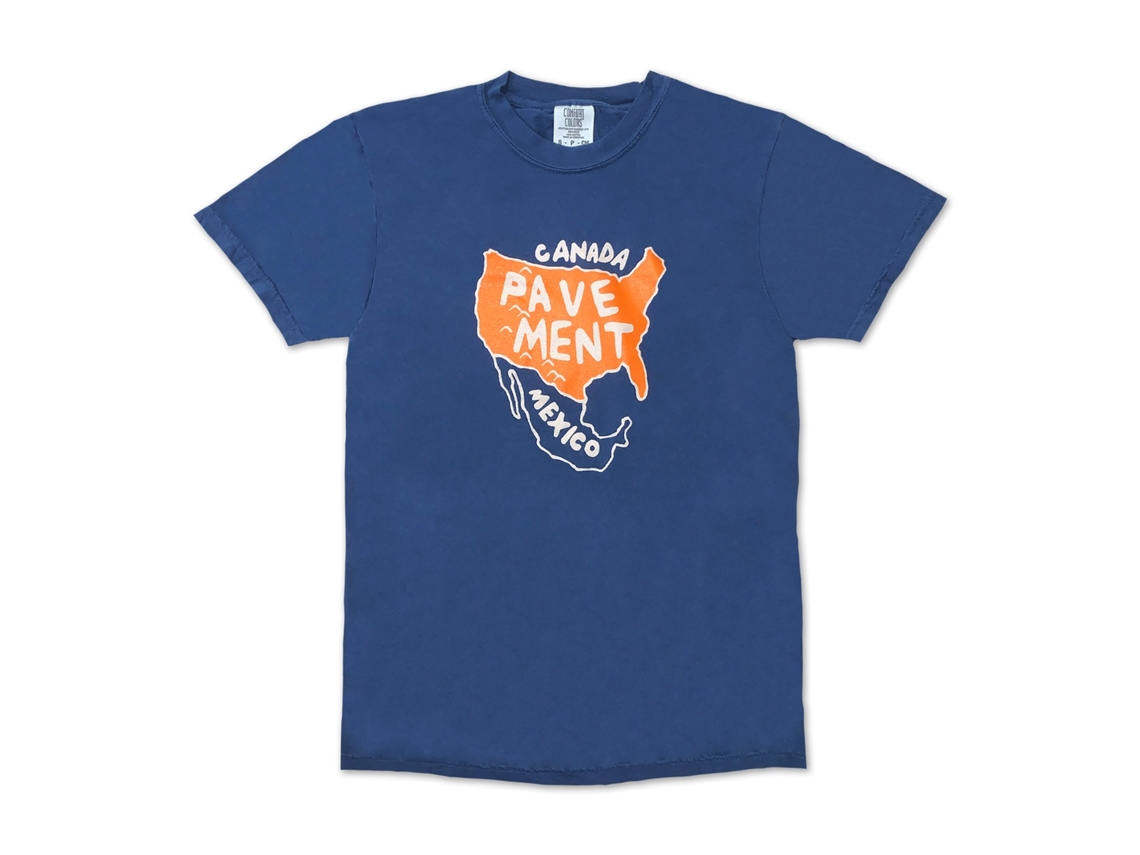 Pavement North America Navy T shirt ROCKINSTONE Unisex Adults Best Sellers Size:s