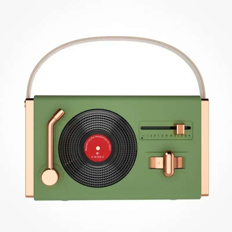 Mini Toca discos Multifuncional com Alto falante Bluetooth MDUG