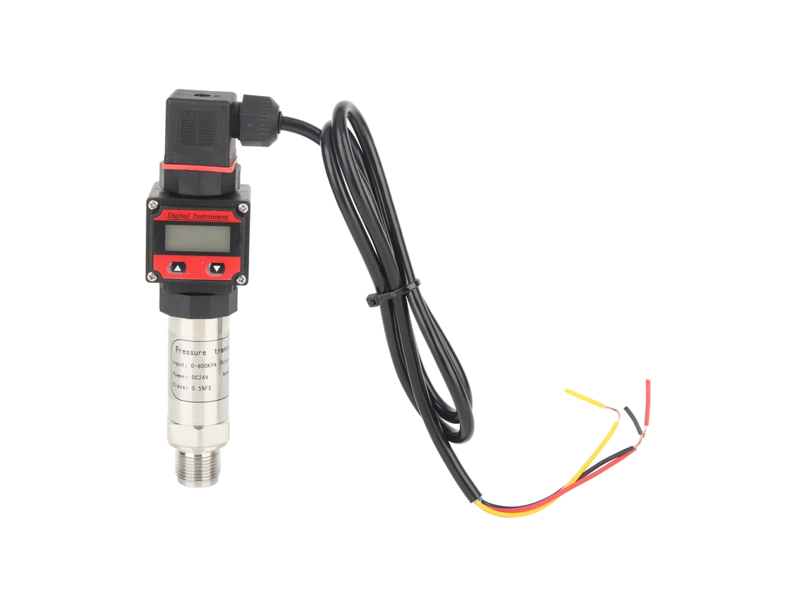Veloriskku-sensor De Pressão De Liga De Alumínio Transmissor Lcd Digital 0-10v Dc24v 0-800kpa Para Ar E Água