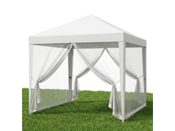 Gazebo Dobrável - 3 X 3 X 2,45 M - Tenda De Jardim Pop-up Com Proteção Uv, Gazebo Impermeável