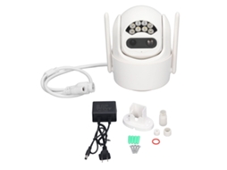 Câmera De Vigilância Exterior Wifi 1080p Hd Com Lente Zoom Domo Inteligente