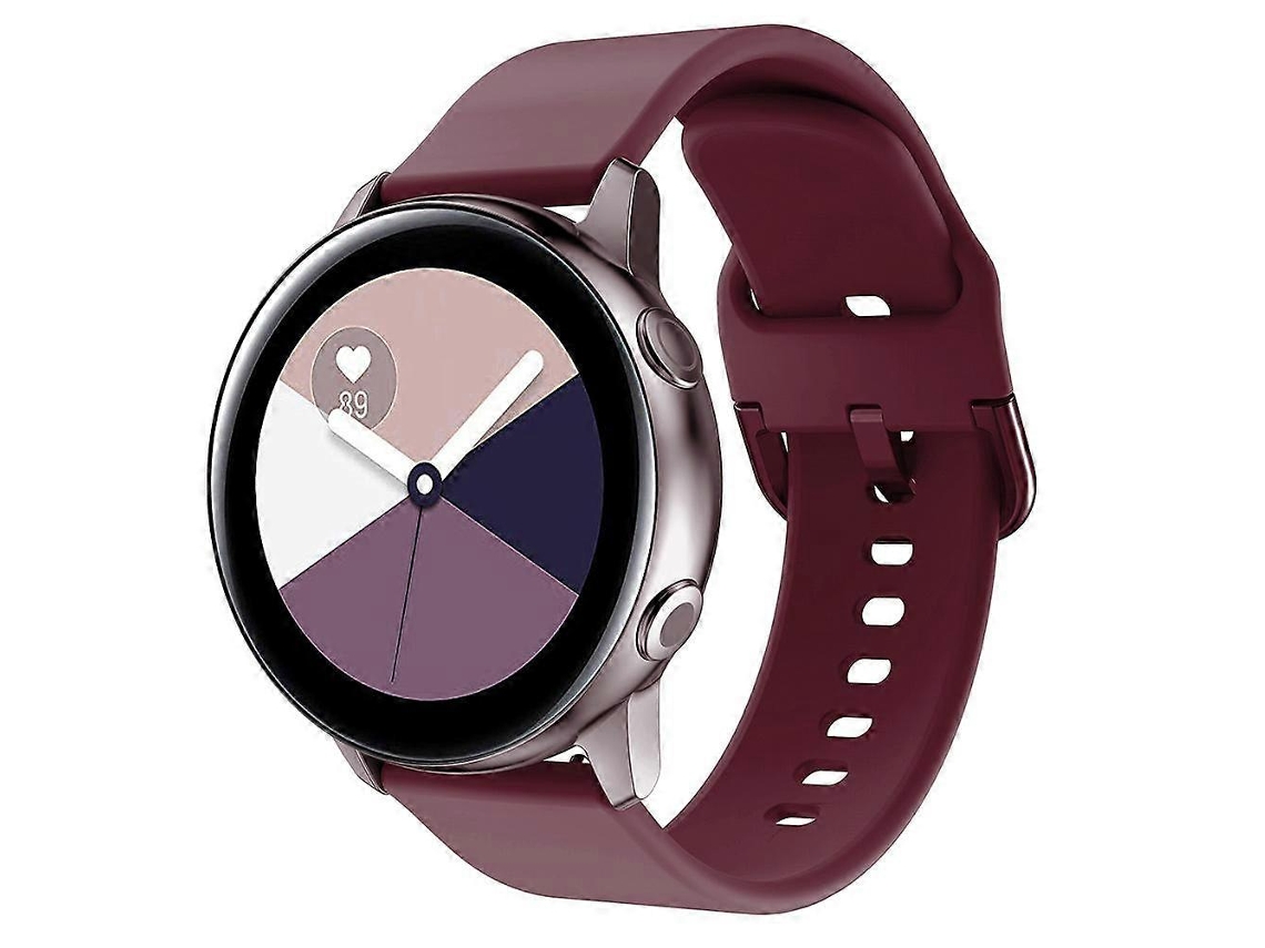 Pulseira De Silicone Kalebol Com Fivela Universal De Cabeça Plana De 20 Mm