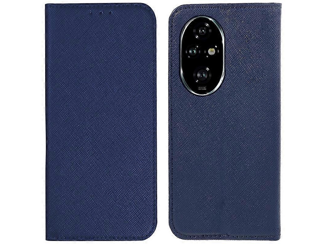Capa De Couro Com Flip Horizontal Para Honor 200 Pro 5g Com Textura Cruzada