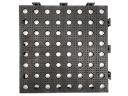 Pack 27 Estrados Antiderrapantes Maxi Com Drenagem, Preto, 33x33x2cm (≈3m²). Ultrarresistentes: Para O Tráfego De Veículos, Hotelaria E Indústria