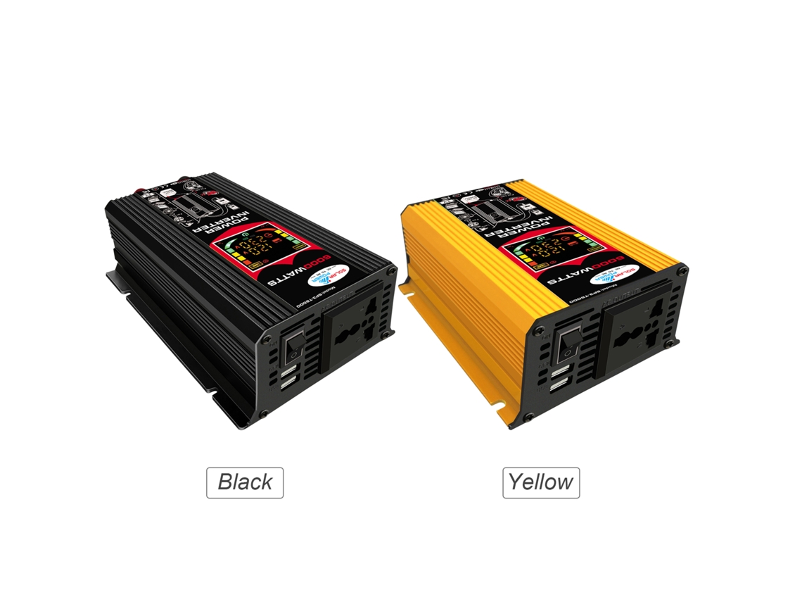 Inversor de onda senoidal Primerox 6000W 12V com LCD | S/BRAND