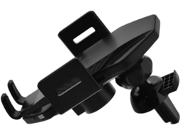 Carregador Veicular Sem Fio Com Encaixe Automático E Suporte Para Celular.