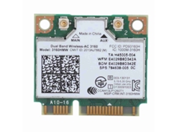 Placa De Rede Sem Fio (bluetooth 5g De Banda Dupla) Intel 3160hmw Mini Pcie Placa De Rede Sem Fio Interna