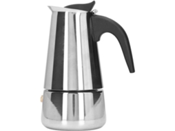 Pote Moka Cafeteira de Aço Inoxidável Cafeteira Mocha Cafeteira Italiana para Escritório de Viagens em Casa 200Ml 196