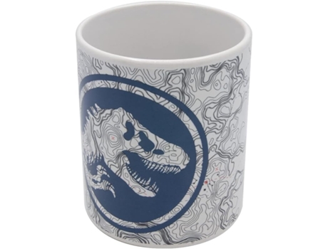 Caneca Mapa De Relieves Jurassic World Dominion 324 Ml Joy Toy