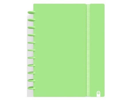 Livro Cuaderno Ingeniox A4 80h Cuadricula Verde Pastel De Desconocido (espanhol)