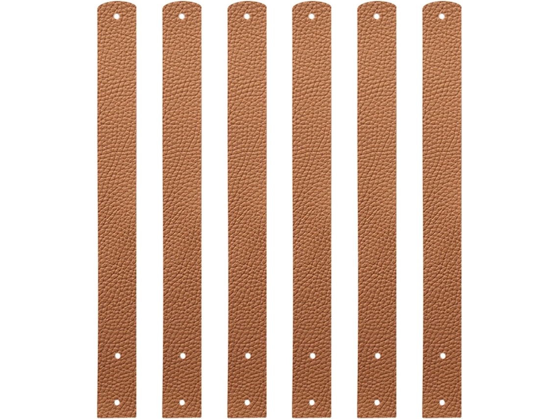 Ultechnovo Conjunto De 6 Peças Suporte Toalhas Em Couro Pu Para Parede, Com Ganchos Para Banheiro, Cozinha E Quarto