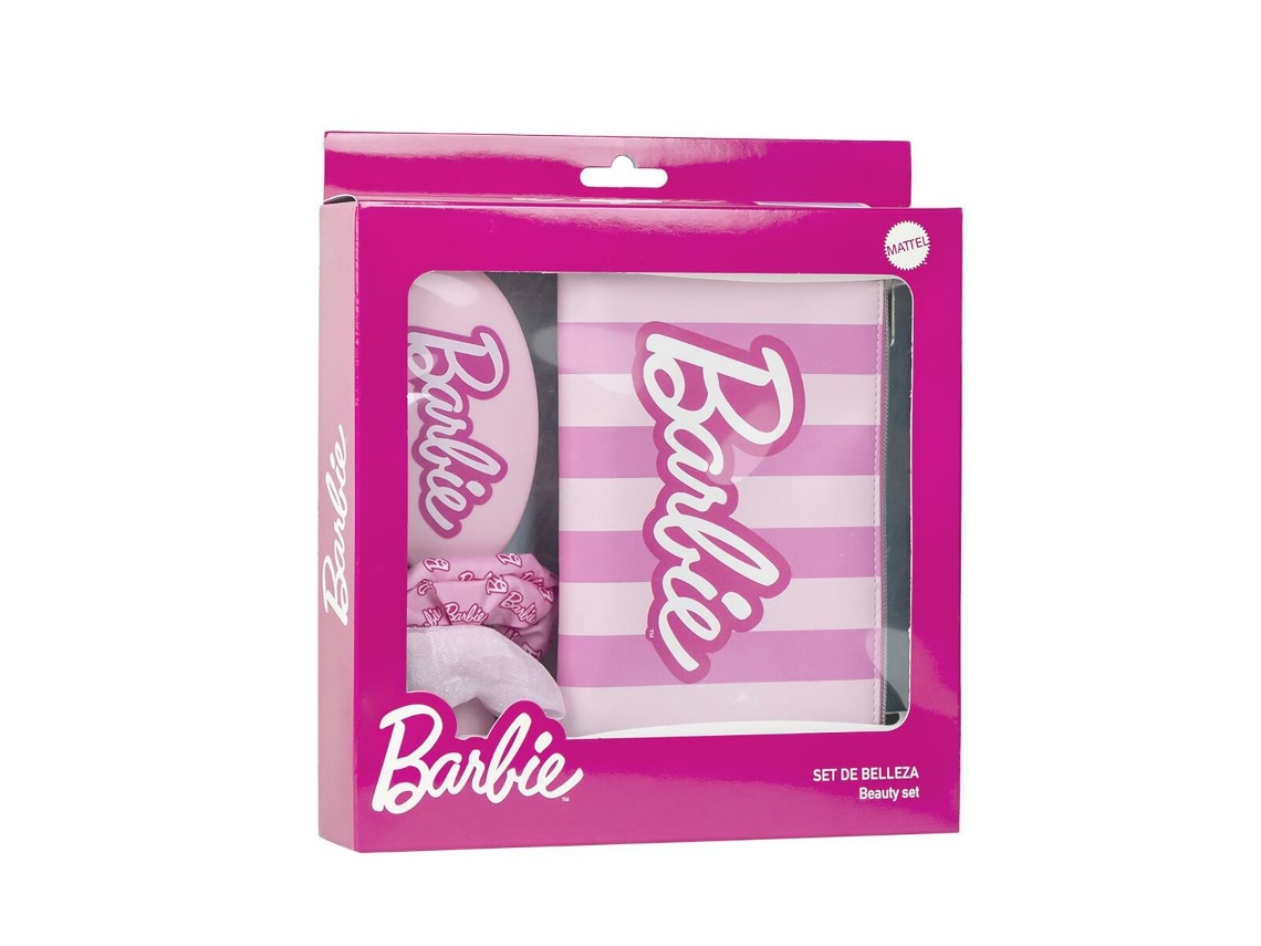 Conjunto de Beleza BARBIE Rosa Claro Multicomposição 4 Peças