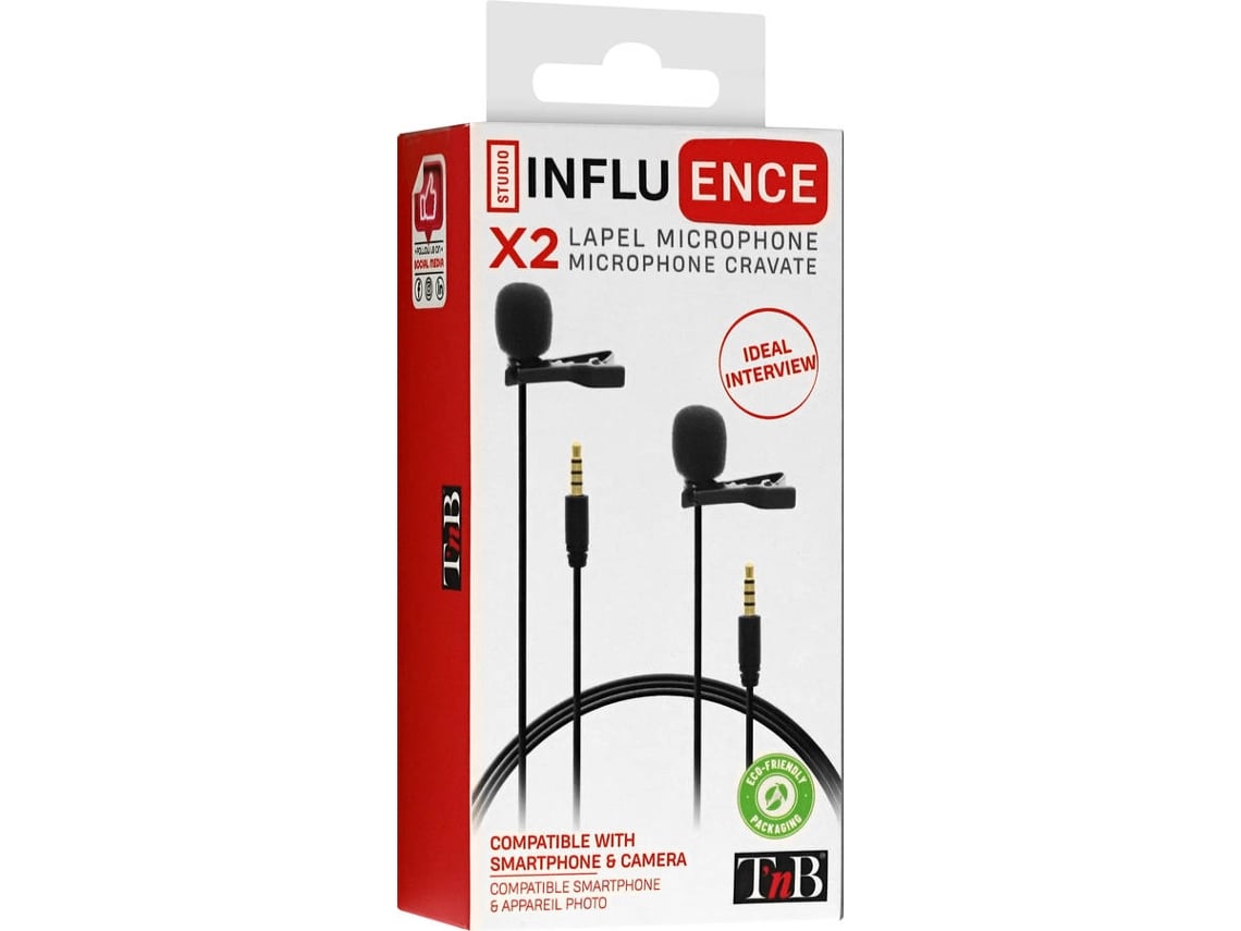 Microfone Lapela TNB Entrev 2 Inlapmicdb