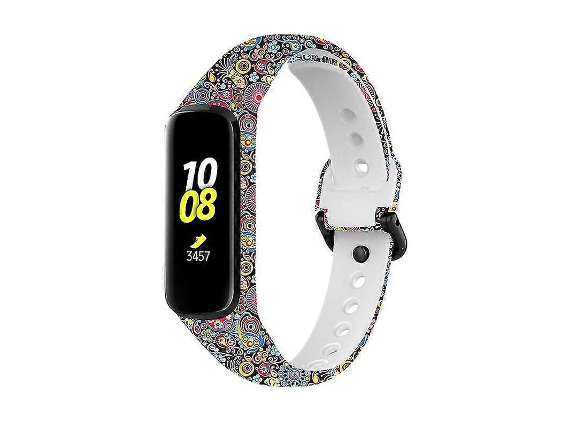 Pulseira de silicone à prova de suor Kincjon para Galaxy Fit 2 SMR220 Smartwatch Ly Ebike