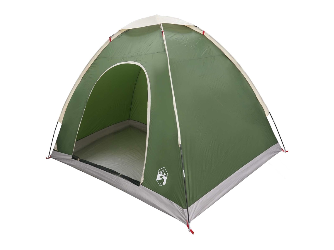 Conjunto 1 Barraca De Camping Vidaxl Verde Poliéster (190 X 140 X 105 Cm)