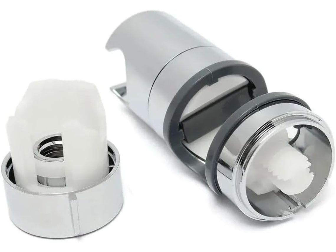 Suporte Universal Para Chuveiro, Ajustável De 18a 25mm, Em Abs Cromado, Para Barra De Chuveiro, Acessório Para Banheiro
