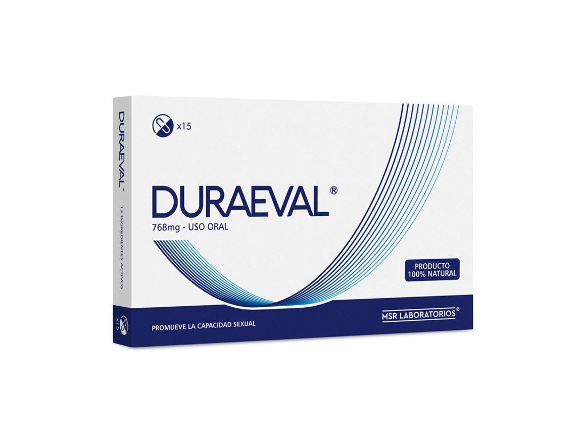 Duraeval 768Mg 15 Cápsulas MSR LAB
