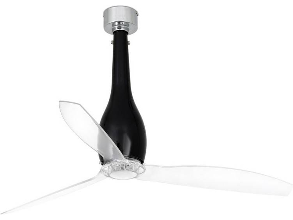 Ventoinha de Teto FARO BARCELONA Eterfan Preto (32 W - Diâmetro 128 cm)