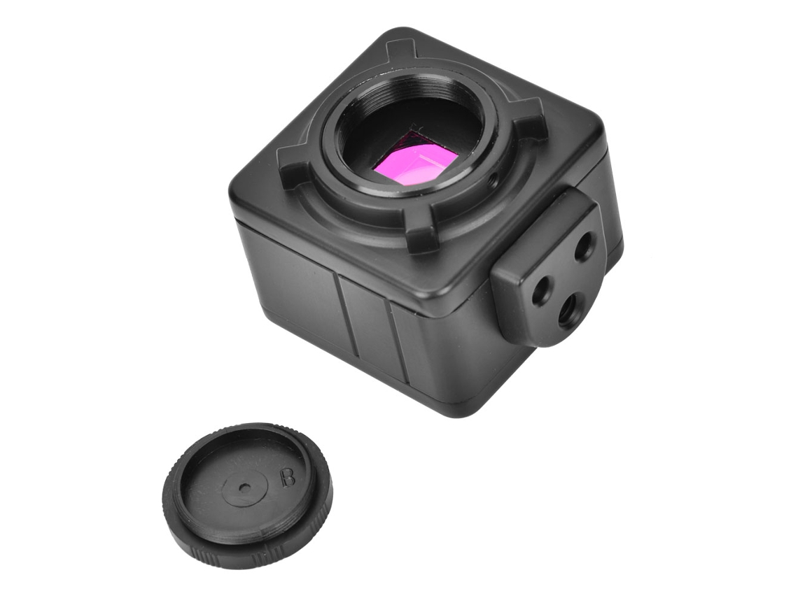 Microscópio Eletrônico Digital Usb Cmos De 5,0 Mp Com Câmera Ocular E Suporte Para Win10/7/8 Brilvibera
