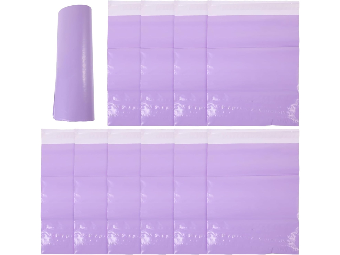 100 Pcs Paquet Dexpédition Pe Pochettes Demballage Résistantes La Salissure Fermeture Haute Résistance Para