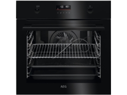 Forno AEG BPK556260B SteamBake(71 L - 59,5 cm - Pirolítico - Preto)