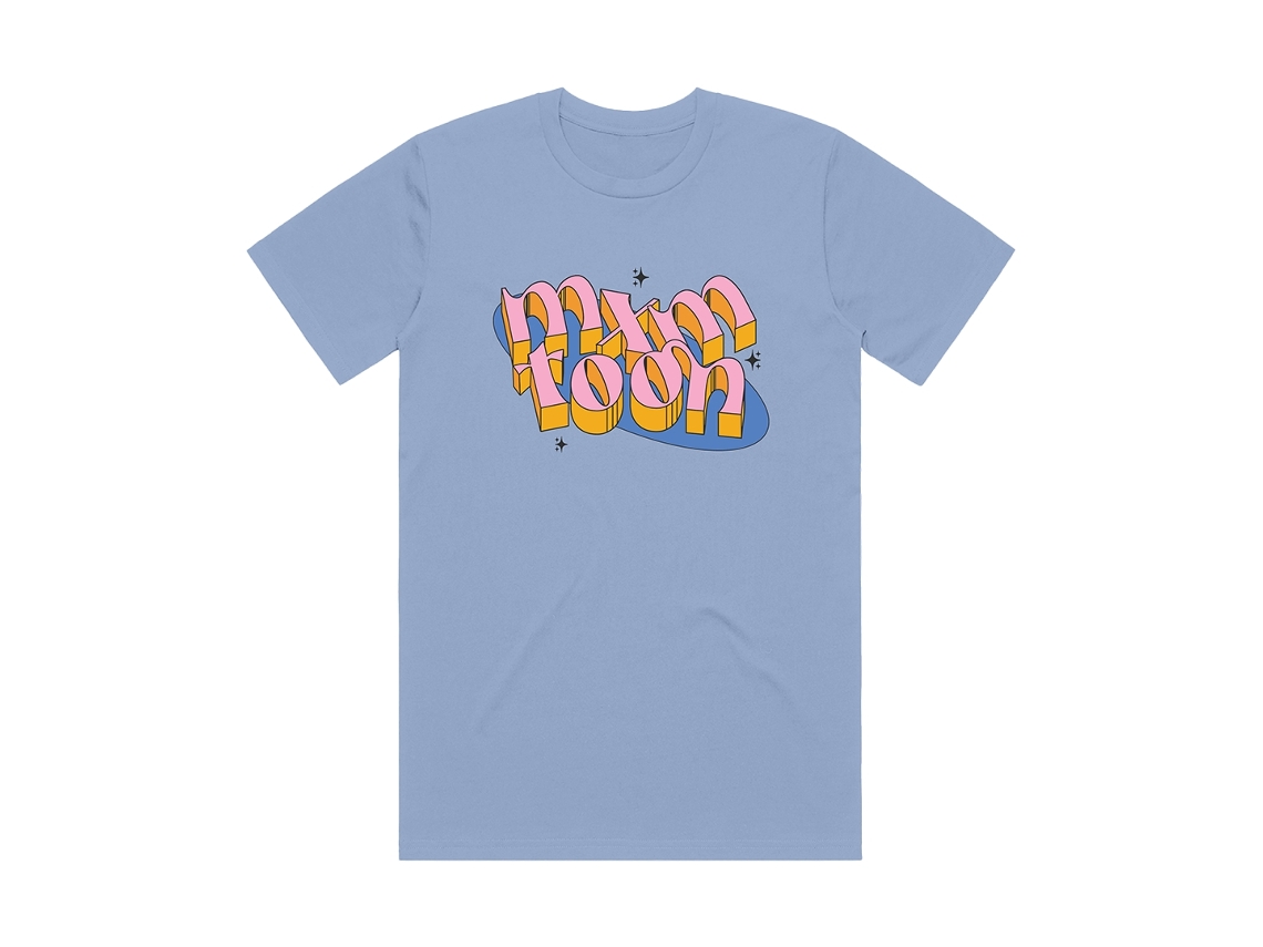 Mxmtoon Cursive Embroidered T shirt ROCKINSTONE Unisex Adults Best Sellers Size:s