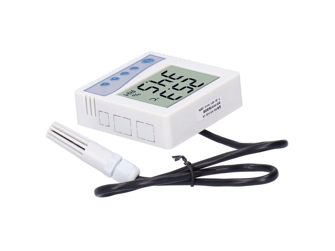 Laxiscreed Transmissor De Temperatura E Humidade Com Sensor De Alta Precisão E Tela Lcd