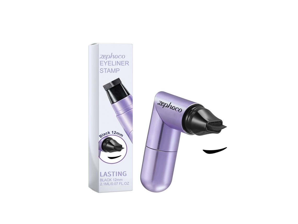 Eyeliner Zephoco Preto À Prova D'água para Olhos Duradouros e Naturais LAXISCREED