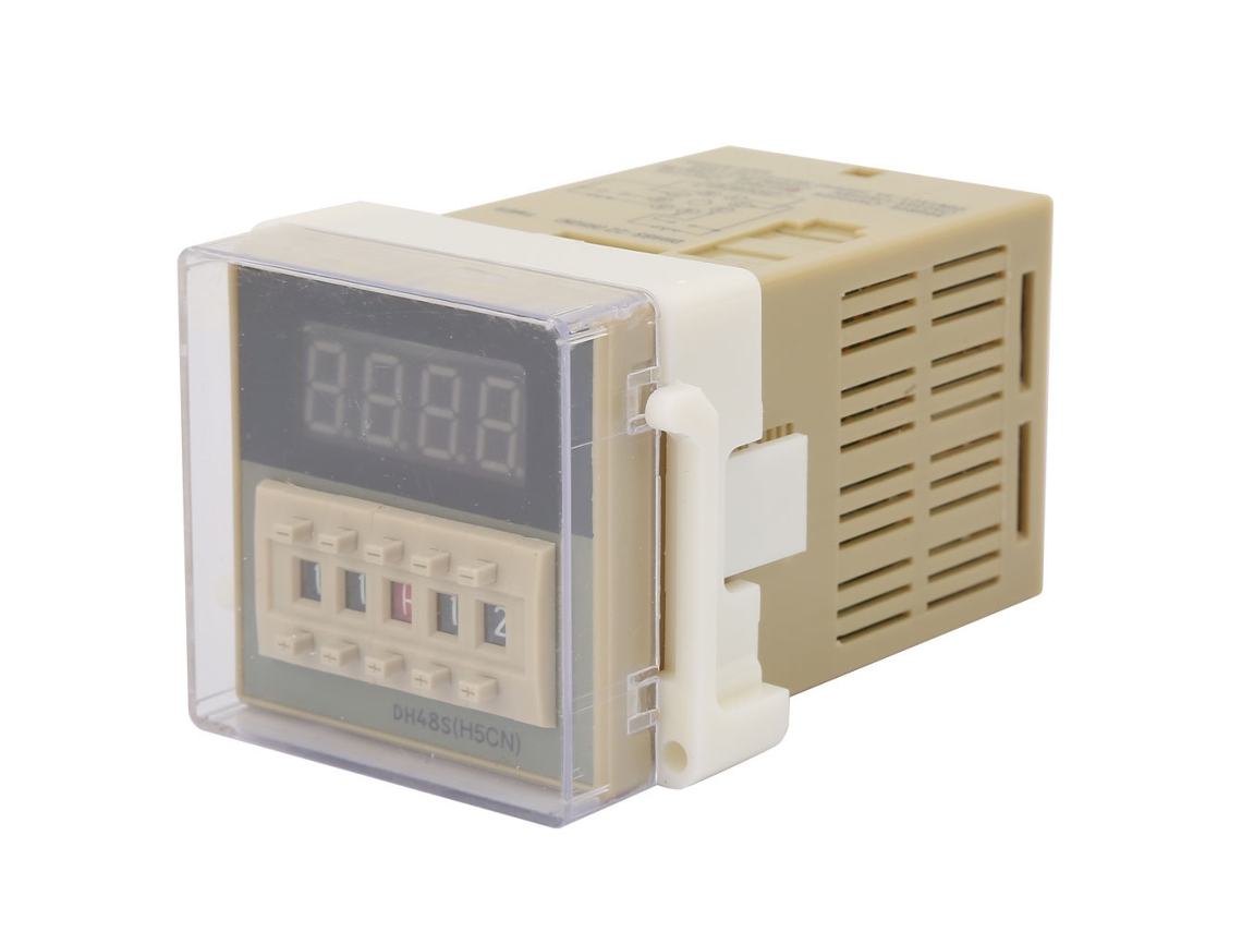 Laxiscreed Relé Temporizador Com Atraso, Display Lcd Para Soluções De Temporização Precisas