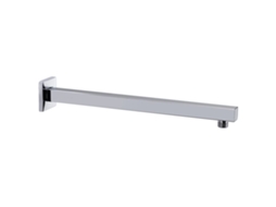 Vidaxl Braço De Apoio Chuveiro Quadrado Aço Inox. 201 40 Cm Prateado