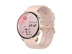Smartwatch Yizhood I50 1.32 Inch Bluetooth Chamada Ip67 À Prova De Água Monitorização Da Saúde (android E Ios Rosa)
