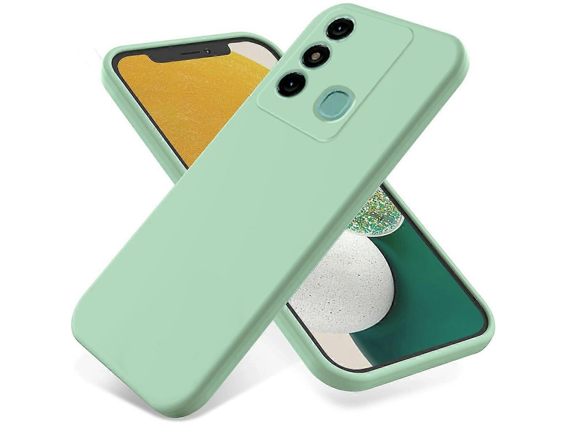 Capa De Silicone Líquido À Prova De Choque Para Itel P38 Pro / Vision 3 Plus