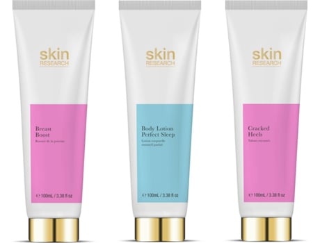 Coffret Corporal SKIN RESEARCH K3 Breast Boost + Stretch Marks + Body Lotion Perfect Sleep