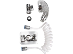 Kit De Chuveiro Com Suporte Para Ducha Manual E Acessórios De Montagem Para Banheiro.