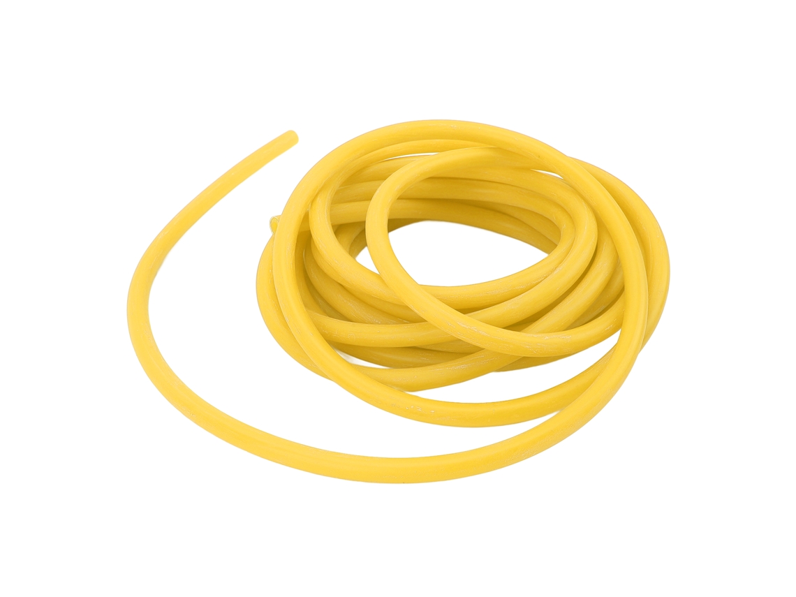 Banda De Reposição Para Estilingue 16.4ft Tubo Elástico De Látex Para Caça E Acessórios Diy Amarelo