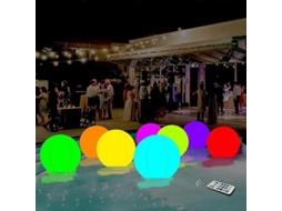 Bola De Praia Inflável Com Luz Led Luxora Pool Toys, 13/16 Cores, Bola Que Brilha No Escuro wsy -aquaforge