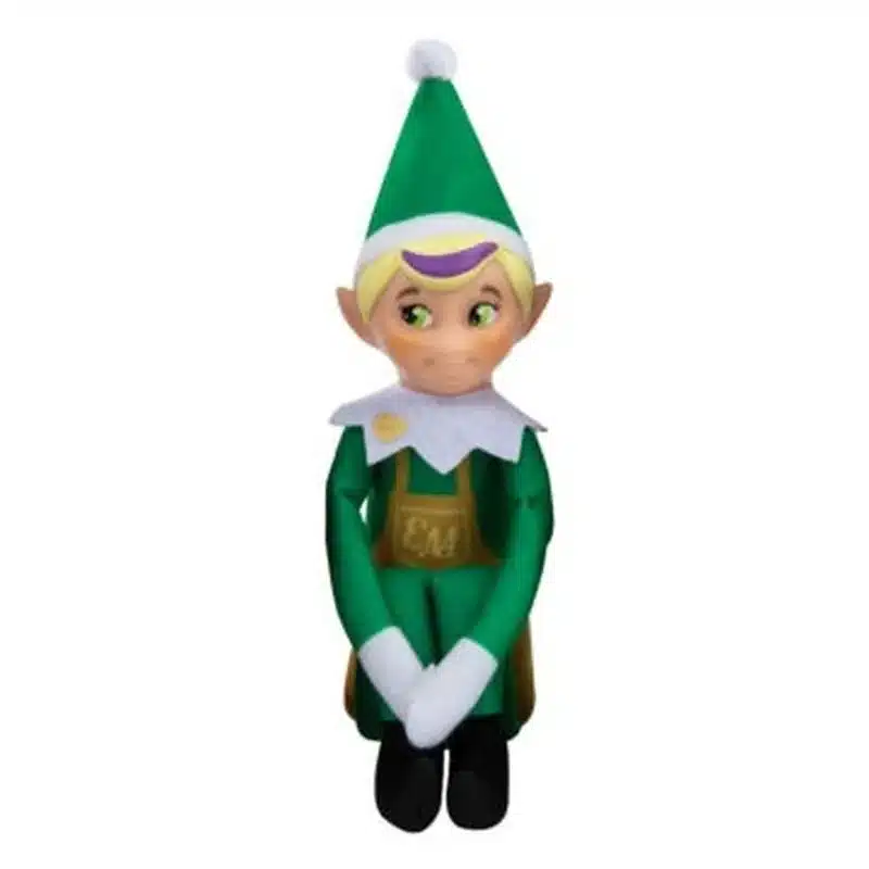 Figura Elfo De Navidad Rubio De Color Verde 22 Cm 00346 Verderubio Cefamás De 3 Años