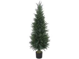 Cipreste Artificial 120cm Uv Vaso Realista Varanda VELTRIX
