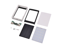 Kit de Power Bank Solar com Carregamento Solar e Saída Dual Usb EOOCOO
