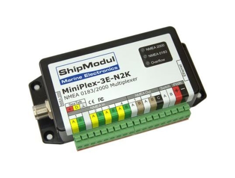 Multiplexer versão Ethernet ShipModul Miniplex-3E-N2K
